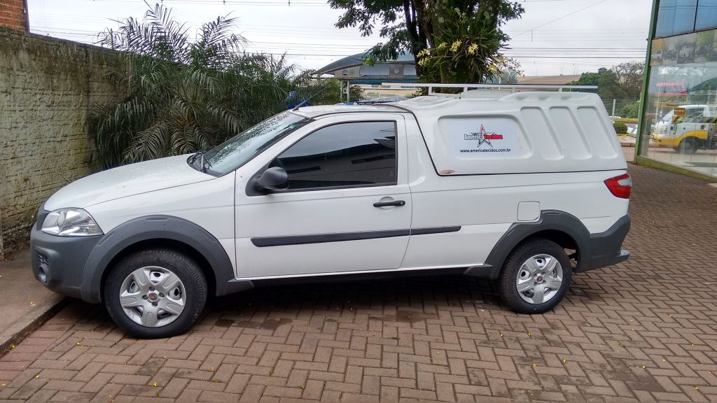 Capota de Fibra para Fiat Strada